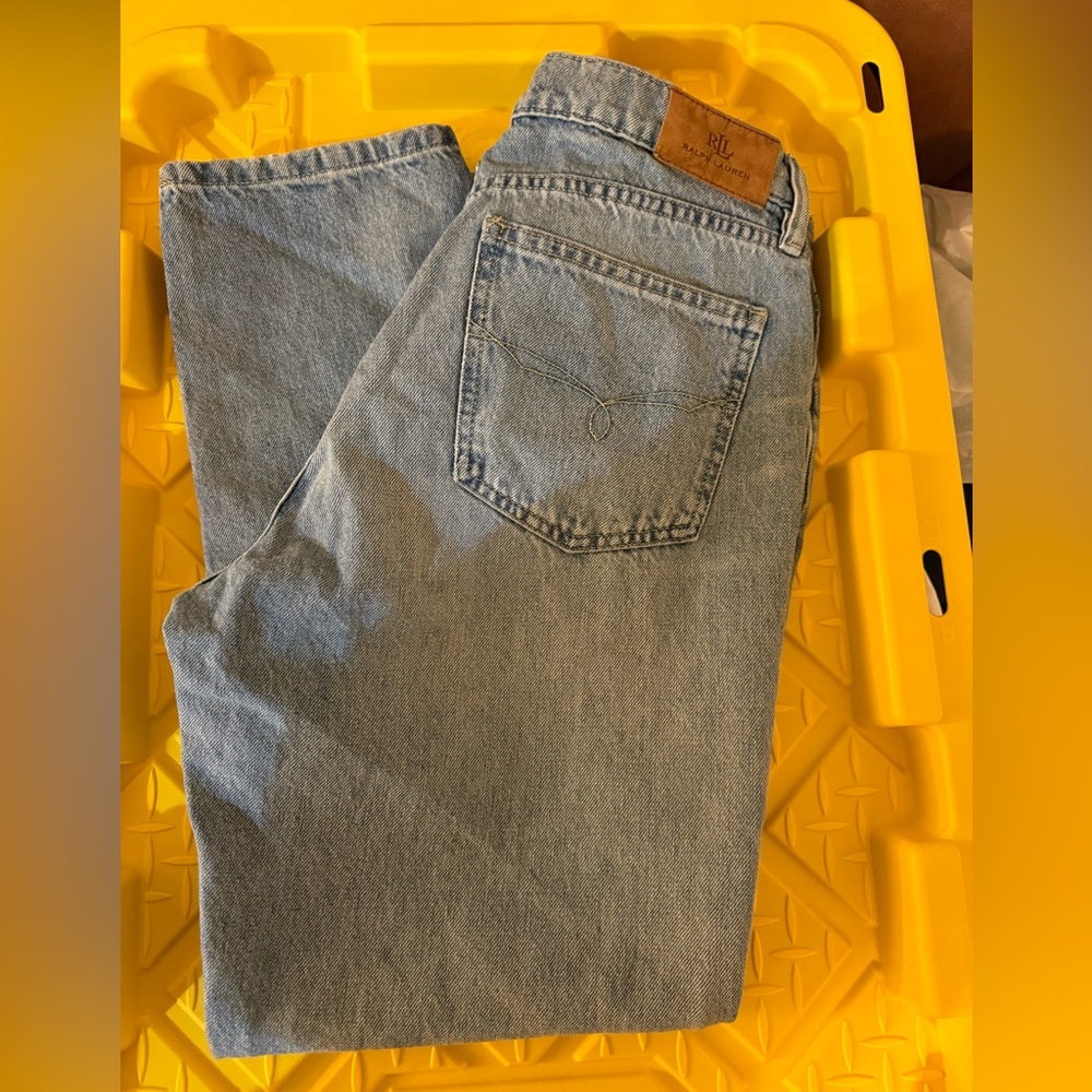 Ralph Lauren | Lauren | Relaxed Tapered Ankle Jean | Size 8